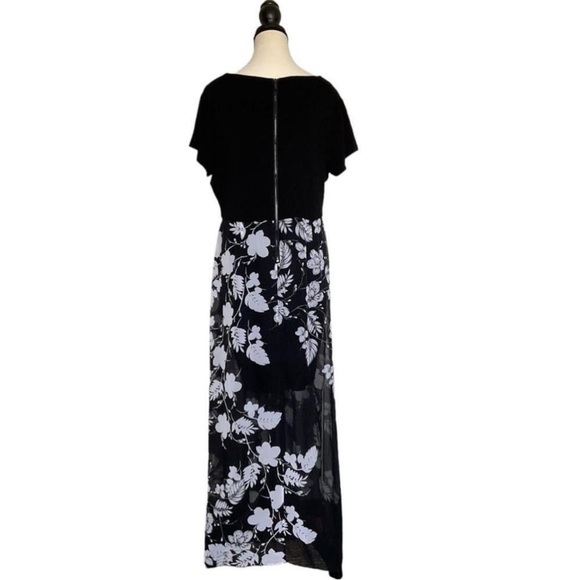 Brand New! Vince Camuto Sheer Floral Overlay Maxi Dress XL - Picture 3 of 7